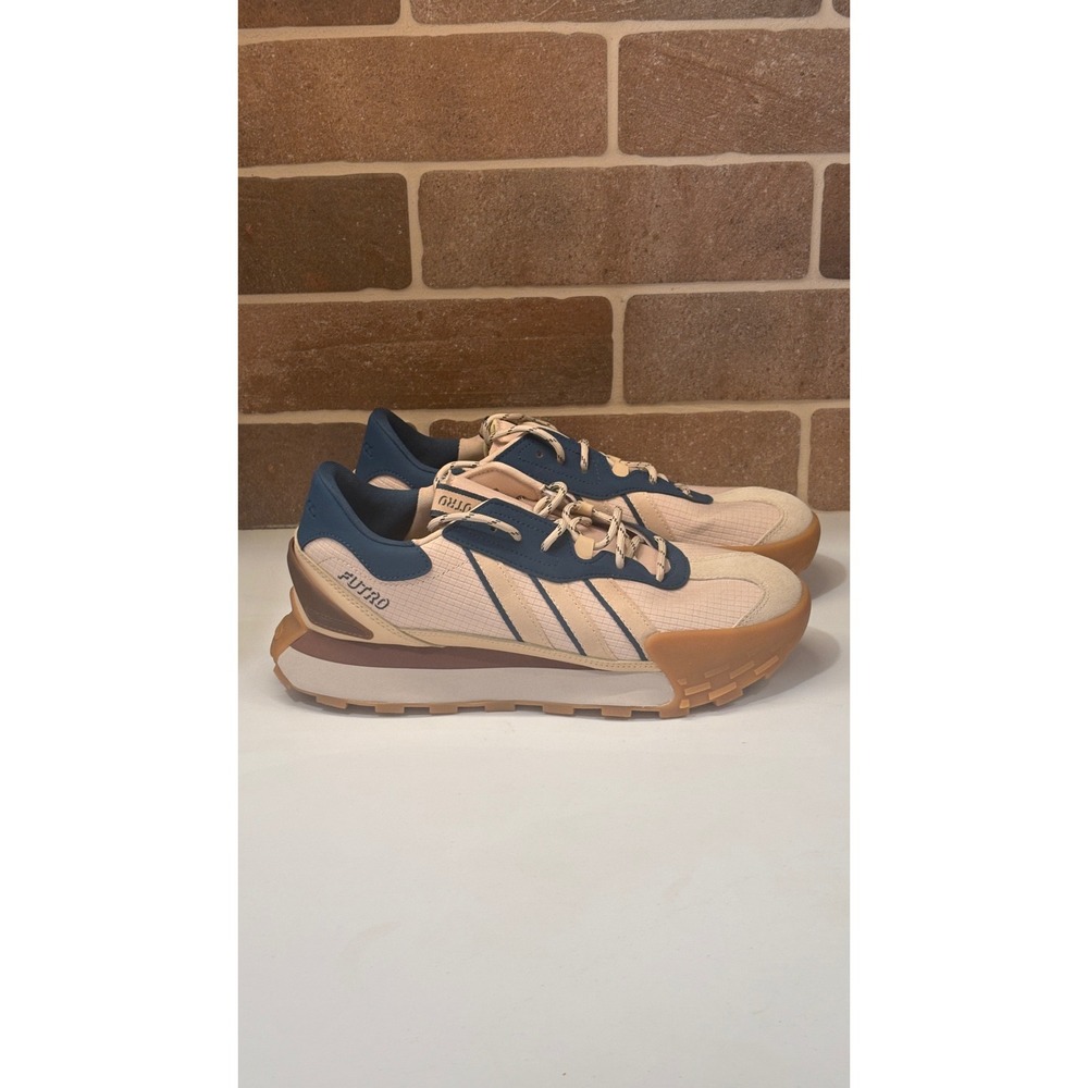 Adidas Sneakers Futro Mixr Beige Carbon Run Men 8.5 Women 9.5 Beige Blue
